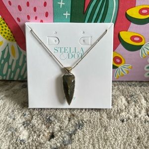 Stella & Dot Somerville Stone Pendant
